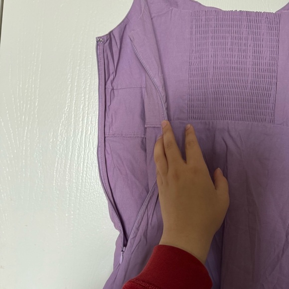 Anthropologie Lavender Midi Dress - Picture 7 of 8